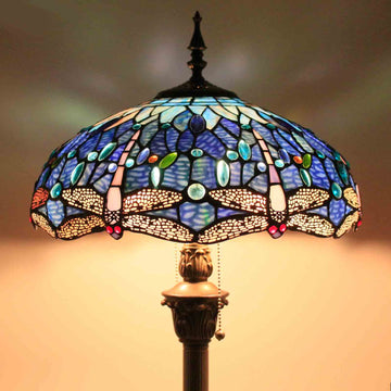 Werfactory® Tiffany Floor Lamp 16 Inch